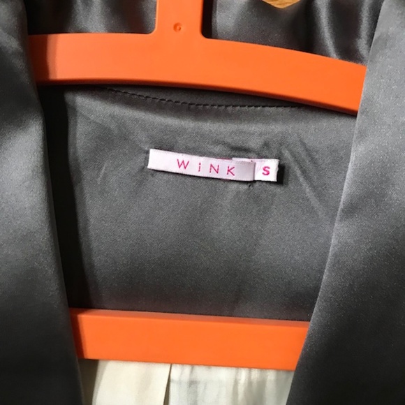 Wink Lilac Silk Blazer - Picture 4 of 9